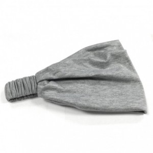 Cold Weather Headbands Wide Fabric Headband- Slate - Slate - C311TDGKZ3V $23.57