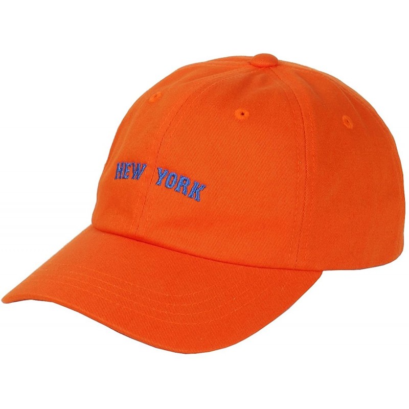 Baseball Caps Plain Animal Snakeskin PU Leather Strapbacks Hat (Black/Brown) - Orange/Royal1 - C91283EMURR $25.87