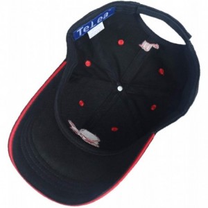 Baseball Caps 100% Cotton Baseball Cap Zodiac Embroidery One Size Fits All for Men and Women - Scorpio/Red - CI18IIEQ78C $31.99