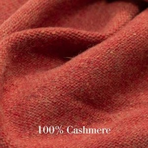 Skullies & Beanies Women's Winter 100% Pure Cashmere Beanie hat with Detachable Real Fur Pompom - Rust - CM1939M5TMO $102.49
