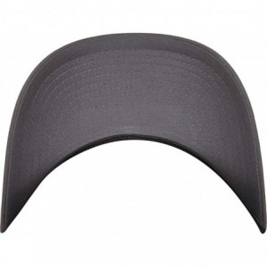 Baseball Caps Men's Wooly Combed - Dark Grey/Dark Grey - CQ197RC3WW0 $29.41