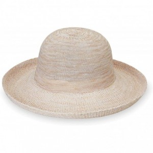 Sun Hats Women's Victoria Sun Hat - Ultra Lightweight- Packable- Broad Brim- Modern Style- Designed in Australia - CH1926ZIG3...