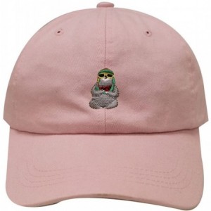 Baseball Caps Sloth Cotton Baseball Dad Caps - Pink - CU1846IY4AT $27.40