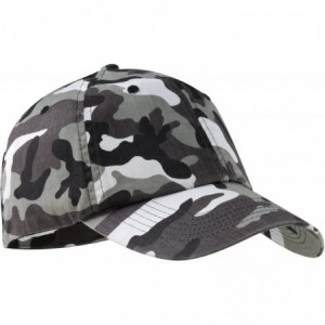 Baseball Caps Fashionable Camouflage Twill Cap - Winter Camouflage - CU114V1V1U9 $21.04