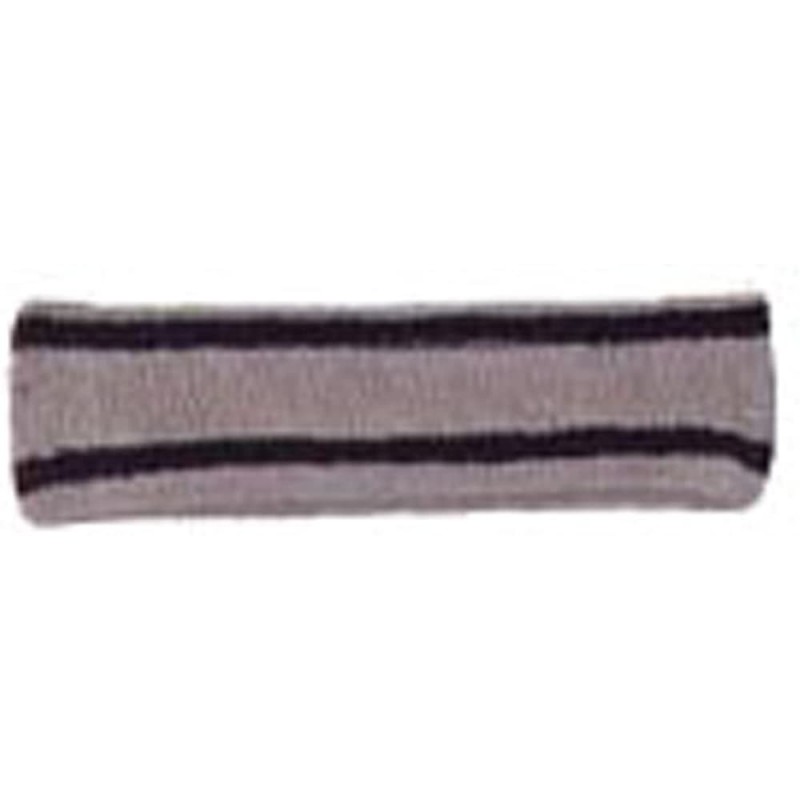 Headbands Striped Headband - Gray/Black - CV11175D6J1 $17.79