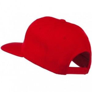 Baseball Caps Merry Christmas Embroidered Snapback Cap - Red - C411ND5NJNB $22.79