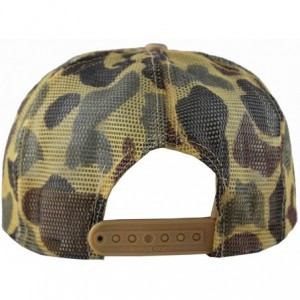 Baseball Caps Men's Summer Mesh Trucker Adjustable Cap Camouflage - Brown Camo - CD11WLWC49R $23.87