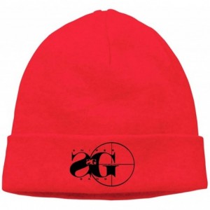 Skullies & Beanies Sniper Gang Rap Music Warm Stretchy Solid Daily Skull Cap Knit Wool Beanie Hat Outdoor Winter Black - Red ...