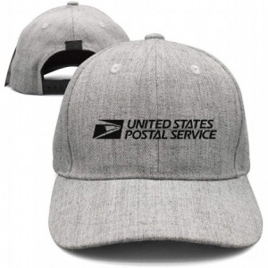 Baseball Caps Mens Womens USPS-United-States-Postal-Service-Logo- Custom Adjustable Fishing Cap - Grey-5 - CA18NDYW9EX $37.22