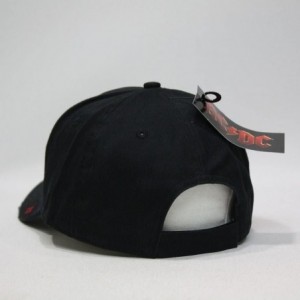 Baseball Caps Distressed Red on White Hard Rock Baseball Cap - Red on White - CQ125HVYIXD $22.48