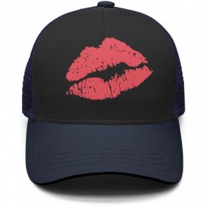 Baseball Caps Snapback Trucker Hats Kiribati Flag Unisex Adjustable Fashion Baseball Caps - Kiss-2 - CC18S9SWMSD $34.51
