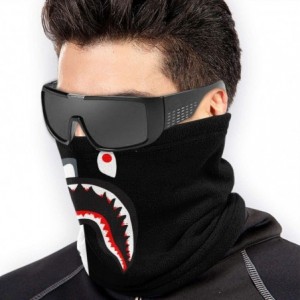 Balaclavas Bape Shark Half Blue Camo Neck Gaiter Warmer Windproof Mask Dust Face Clothing Free UV Face Mask - CS1970DKMY7 $32.36