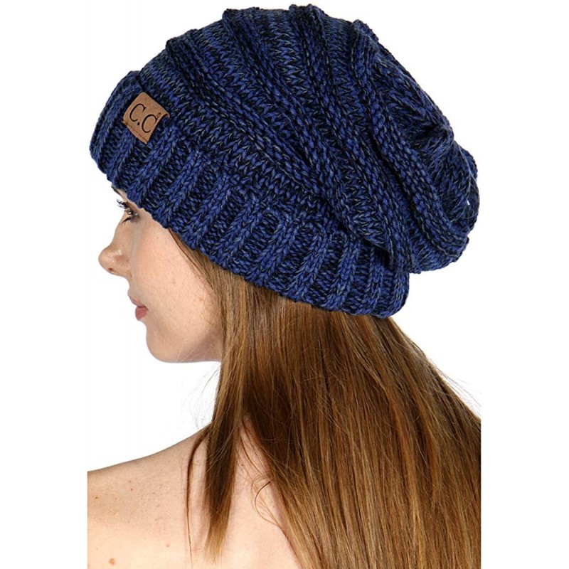 Skullies & Beanies Beanies for Women - Slouchy Knit Beanie hat for Women- Soft Warm Cable Winter Chunky Hats - CF18QKWSSQ2 $1...