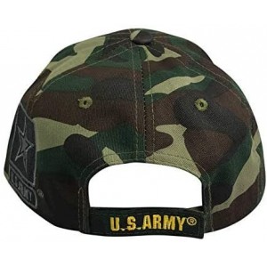 Baseball Caps US Army Baseball Hat - Licensed Military Baseball Cap for Veterans- Retired- and Active Duty - Camo - CF18RRWG2...