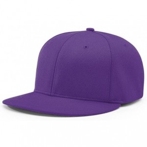 Baseball Caps PTS40 DRYVE R-Flex FIT PTS 40 Baseball HAT Ball Cap - Purple - CL186XOILCC $21.87