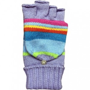 Skullies & Beanies Winter Beanies & Gloves For Men & Women- Warm Thermal Cold Resistant Bulk Packs - 6 Pack Fingerless Stripe...