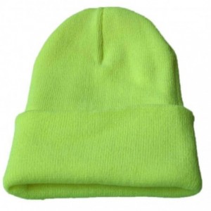 Skullies & Beanies Men's 1-Pack Knit Hat-Unisex Slouchy Knitting Beanie Hip Hop Cap Warm Winter Ski Hat-sunsee - Mint Green -...
