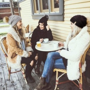 Skullies & Beanies Womens Winter Knit Slouchy Beanie Hat Warm Skull Ski Cap Faux Fur Pom Pom Hats for Women - CU185XULYGQ $26.96