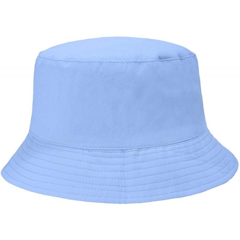 Women Fashion Cotton Packable Travel Bucket Hat Sun Hat Fishmen Cap ...