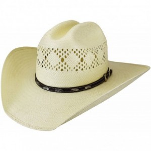 Cowboy Hats Western Men's Shawnee Western Cowboy Hat - Natural - CG1860ITAHL $100.35