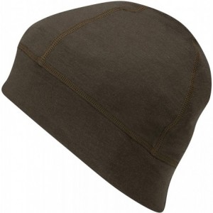 Skullies & Beanies Merino Wool Beanie Hat Lightweight 190 GSM - Brown - lids one size - CM18KALLN57 $28.02