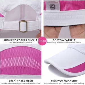 Baseball Caps Quick Dry Sports Hat Lightweight Breathable Soft Outdoor Running Cap - White - CS1832QKDUM $10.50