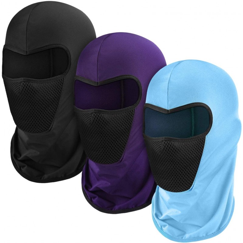 Balaclavas 3 Pieces Ski Face Mask Windproof Balaclava Warmer Mask Winter Neck Warmer Mask for Outdoor Supplies - CF18ALTII3A ...
