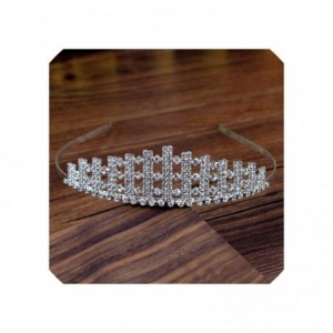 Headbands Vintage Jewelry Crystal Headband Wedding - crown headband - CE18WEYQCZI $21.80