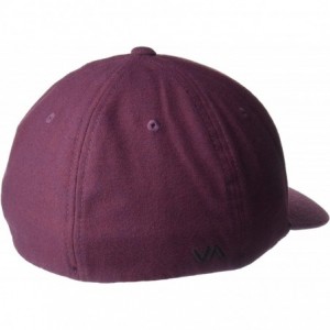 Baseball Caps Men's Flex Fit Cap - Wine - CA18R94C03M $30.49