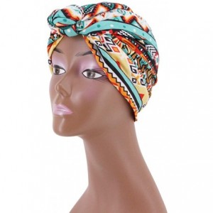 Skullies & Beanies Shiny Flower Turban Shimmer Chemo Cap Hairwrap Headwear Beanie Hair Scarf - Style2 - CX18WHG78ZE $9.95