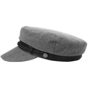 Newsboy Caps 2019 New Womens Visor Beret Newsboy Hat Cap for Ladies Merino Wool - 99086_gray1 - CI18ADHYZWE $19.84