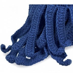 Skullies & Beanies Beard Hat Beanie Hat Knit Hat Winter Warm Octopus Hat Windproof Funny for Men & Women - Blue - C9124RJEBUB...