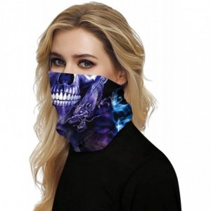 Skullies & Beanies Windproof Face Mask-Balaclava Hood-Cold Weather Motorcycle Ski Mask - Cigarette Skull - CL197ZY6GYX $22.40