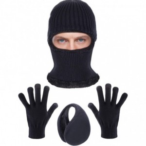 Skullies & Beanies Pieces Knitted Balaclava Outdoor - Color Set 1 - CN18M2TWY92 $23.38