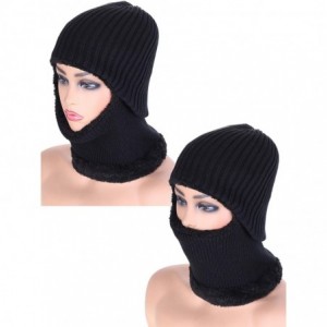 Skullies & Beanies Pieces Knitted Balaclava Outdoor - Color Set 1 - CN18M2TWY92 $9.52