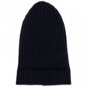 Skullies & Beanies Beanie Hat Warm Soft Winter Ski Knit Skull Cap for Men Women - Tc1ccdb-black - CR18L8I85HS $11.52