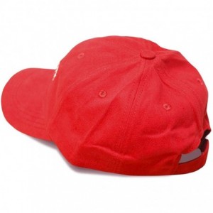 Baseball Caps Base Ball Cap for Women and Men Kids - New York Est 1920 Red - C918X7AI8K3 $9.24