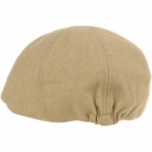 Newsboy Caps Wool Newsboy Hat Flat Cap SL3021 - Beige - CU12M0G1DOZ $28.24