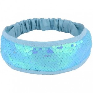 Headbands Women Headband Fashion Double-Sided Flip Color Change Sequins Hair Band Headwear - Type 10 Color - CL194IZM4AG $10.21