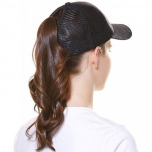 Baseball Caps Ponytail Baseball Cap for Women- Baseball Cap High Ponytail Hat for Women- Adjustable - CX18NLGR0HK $19.57