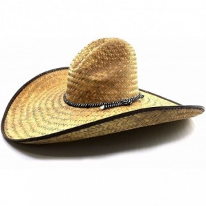Cowboy Hats Milani Guacho Large Straw Cowboy Ranch Hat 20" - 21" - "Style 3 21""" - CB12ILELYE9 $76.72