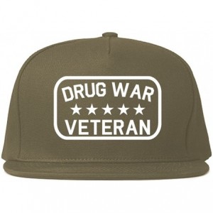 Baseball Caps Drug War Veteran Snapback Hat Cap - CN182HIKH90 $44.63