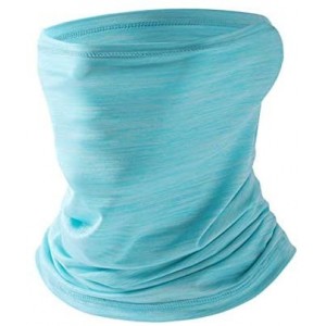 Balaclavas Cooling Face Scarf Mask-Breathable Bandana-Neck Gaiter-Sun UV Protection - Summer Blue - CW18SKYI44Y $11.93