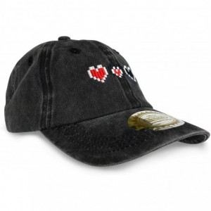 Baseball Caps The Legend of Zelda Baseball Cap Adjustable Hat Collection - Heart Container - C71988ZZT6G $22.66