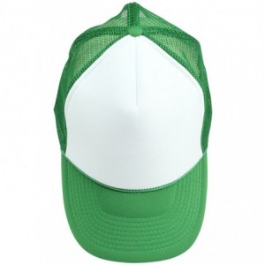Baseball Caps 2 Packs Baseball Caps Blank Trucker Hats Summer Mesh Cap Flat Bill or Chambray Hats (2 for Price of 1) - CU17YT...